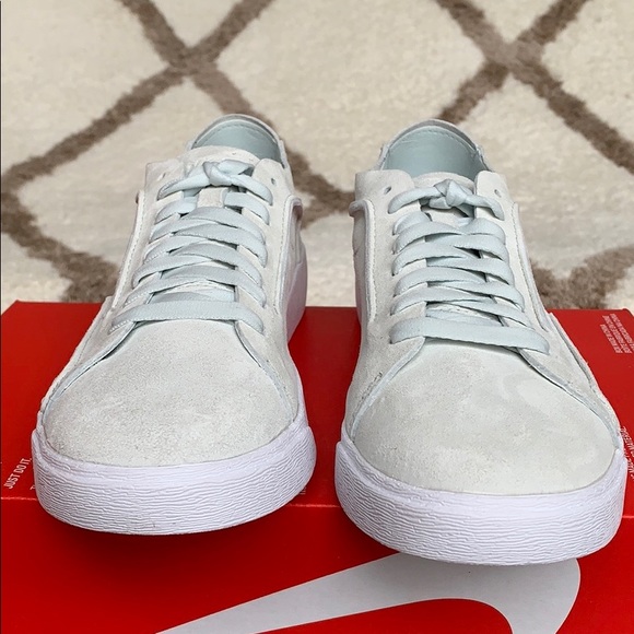 NIKE W BLAZER LOW DECON GHOST AQUA/GHOST AQUA-WHIT - Picture 7 of 16